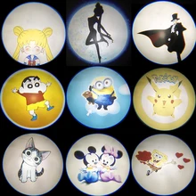 2 шт., мультяшный беспроводной автомобильный теневой дверной светильник, лазерный проектор, логотип, светодиодная лампа для Mini Cooper JCW, аксессуары для стайлинга автомобилей