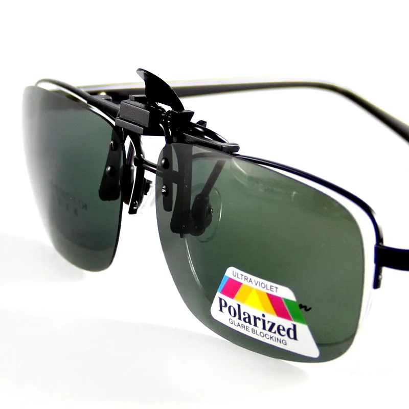 Можно откидывать клип на солнцезащитные очки поляризованные мужские Солнцезащитные очки женские желтые очки ночного видения очки от УФ Rui Hao бренд