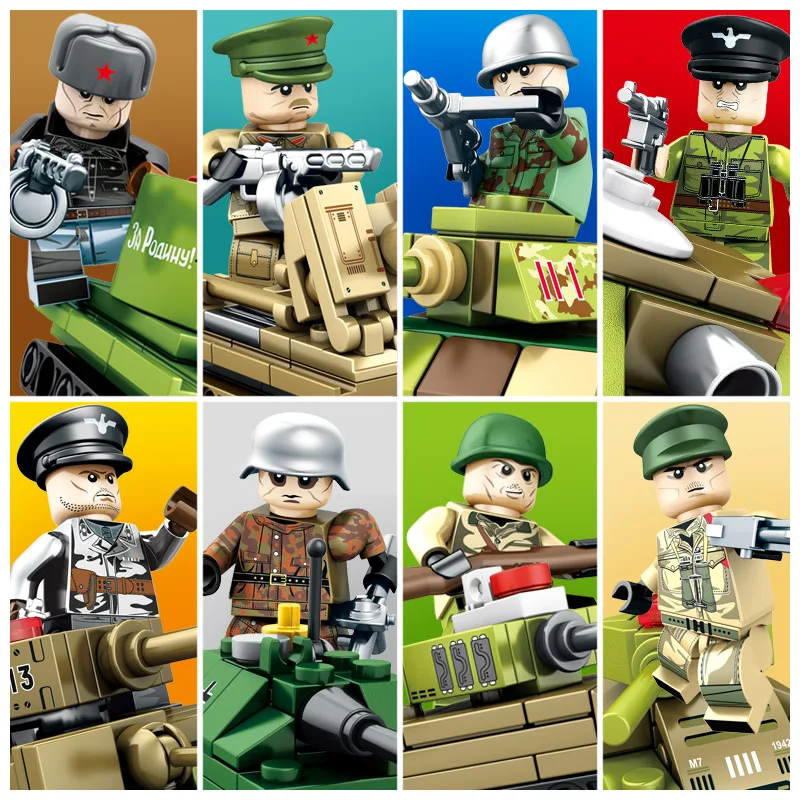

SEMBO War Front Line Series Military Tank Model Building Blocks kit Bricks Toys for Children Gift