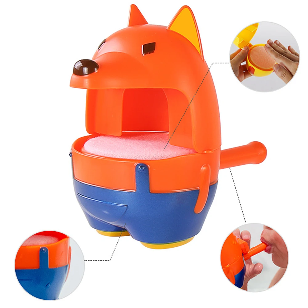 Новейшая Двухрежимная детская пузырчатая машина курицы из мультика пузырчатая машина туалетное мыло игрушка для родителей и детей