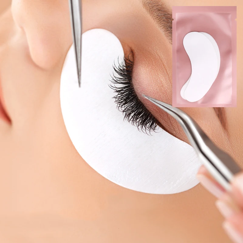 

50/100 pairs/pack Paper Patches Eyelash Under Eye Pads Lash Eyelash Extension Paper Patches Eye Tips Sticker Wraps Make Up Tools