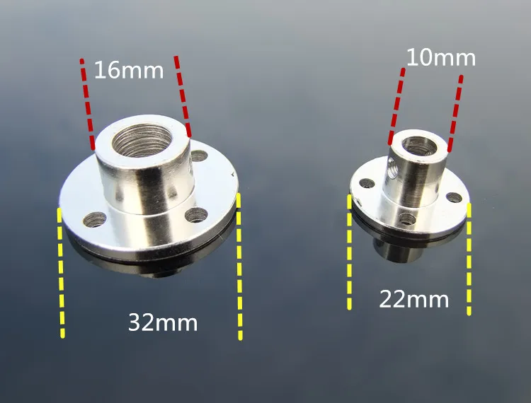 Высокая твердость металлический фланец жесткая Соединительная муфта для валов фланец Двигатель сцепления направляющий вал подшипник оси фитинги DIY Модель аксессуар