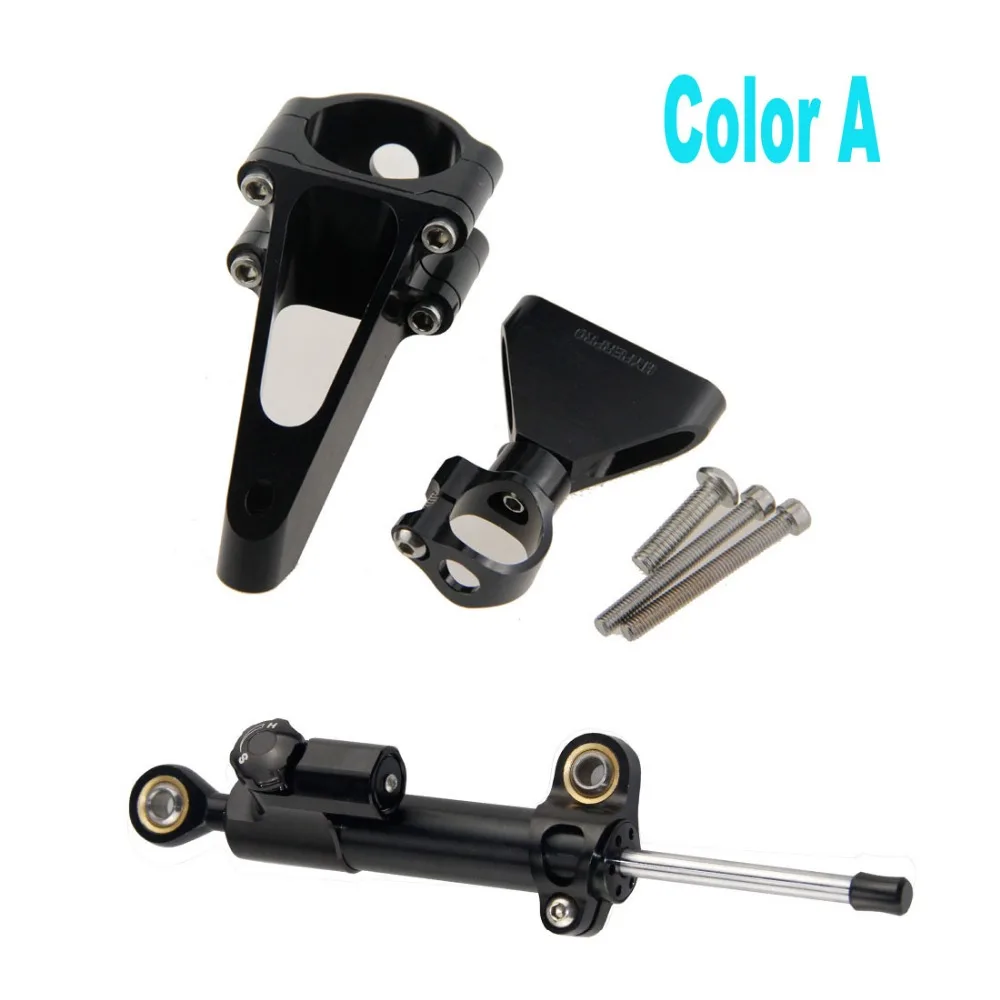 

For Honda CBR600F4i 2001 2002 2003 2004 2005 2006 2007 Steering Damper Full Set with Bracket Free Shipping