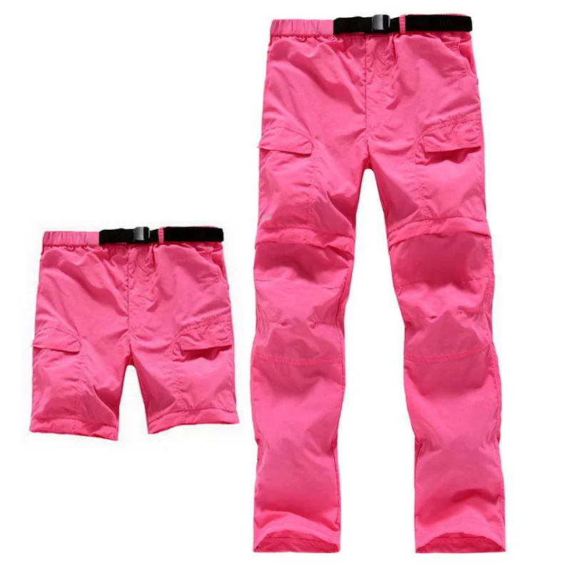 Las mujeres extraíble transpirable de secado rápido al aire libre pantalones de senderismo o las mujeres Deporte Pantalones de deporte ejército de campamento de verano corto pantalones AW031 Las mujeres extraíble transpirable de secado rápido al aire libre pantalones de senderismo o las mujeres Deporte Pantalones de deporte ejército de campamento de verano corto pantalones AW031