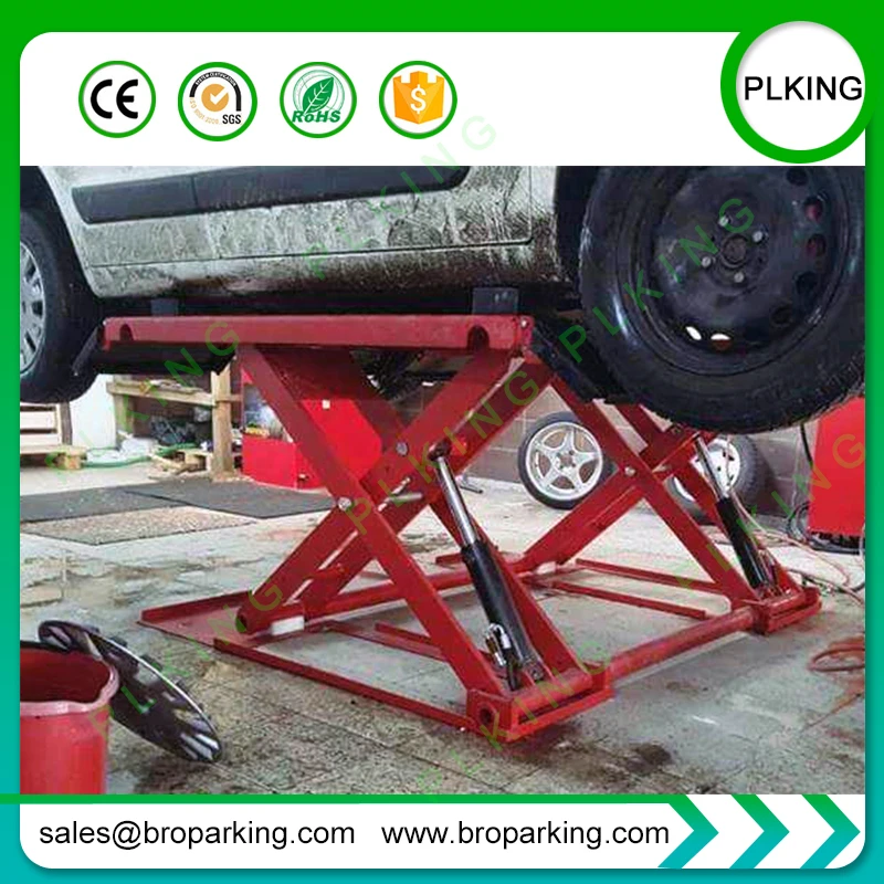 

3.5ton capacity 1m lifting Car Service Scissor Lift with European Quality