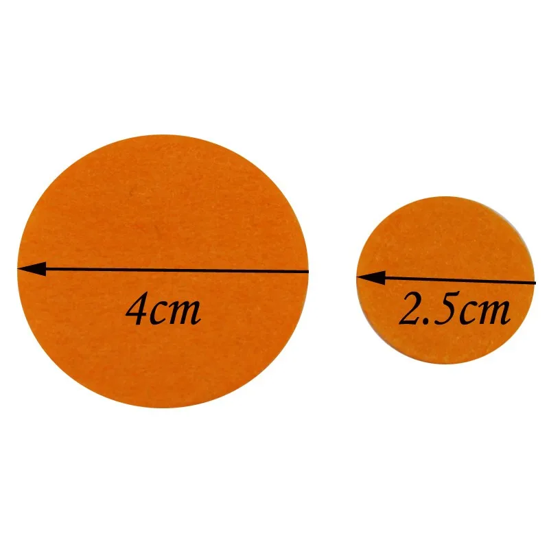 10 цветов, 1000 шт, 2 дюйма, 5 см, высечки, круглые круги из фетра для детей, повязка на голову, цветы, сделай сам, товары для рукоделия, Цветочные аппликации