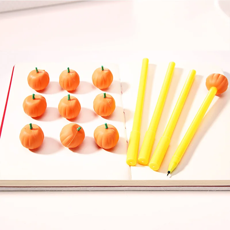 0,38 мм каваи шариковая ручка creativos мультфильм милый морковь шаблон школьные офисные принадлежности канцелярские товары Рождество черный Заправка