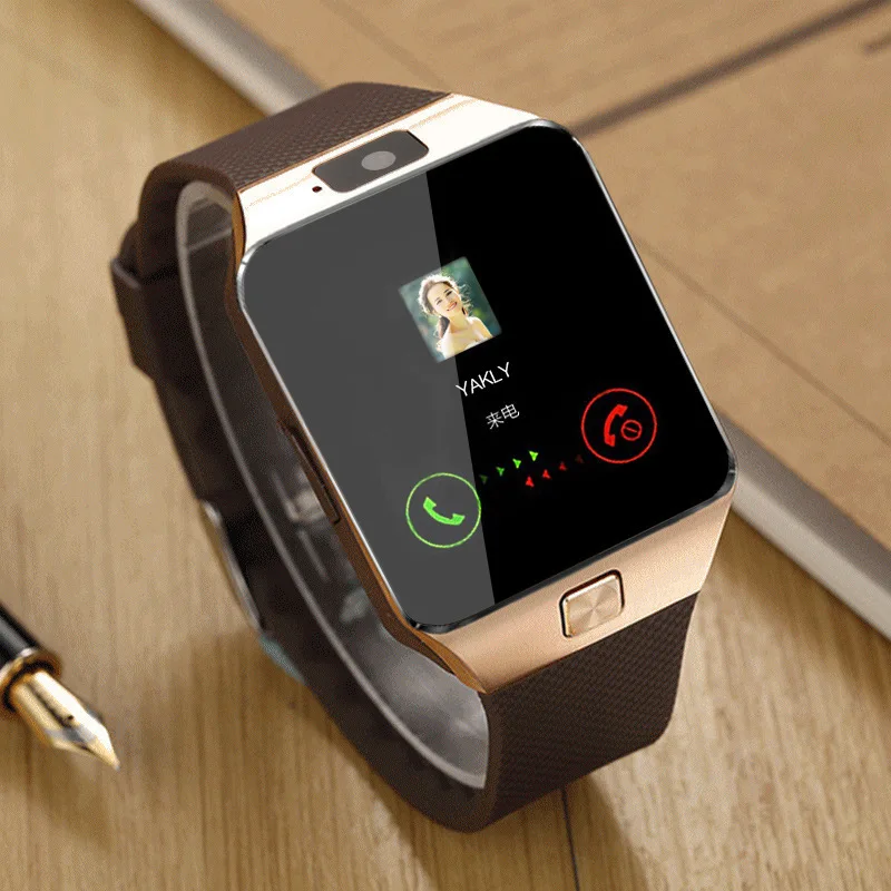 Digital Clock Bluetooth Smart Watch DZ09 Call SMS SIM Card Camera Intelligent Wrist font b Phone