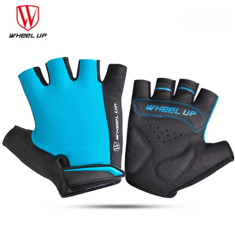 Hot Cycling Gloves Half Finger Bicycle Gloves Non slip Anti skid Soft