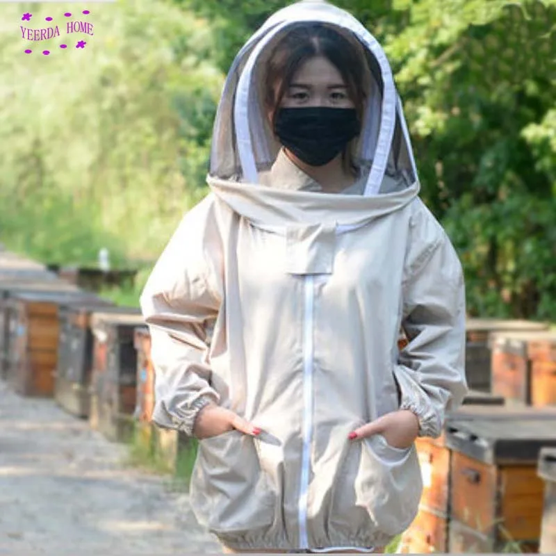Beekeeping Suit Ladies Beekeeping Jacket Veil Set Anti-bee Breathable Protective Clothing