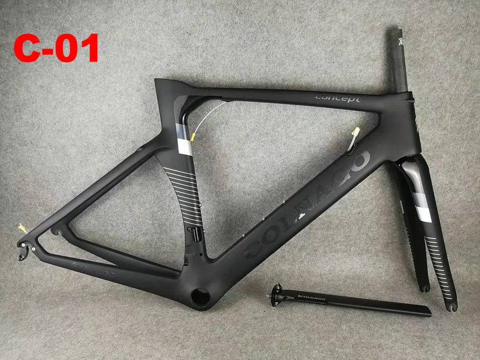 Colnago концепция карбоновая рама для дорожного движения полный набор рам для дорожных велосипедов XS/S/M/L/XL 13 цветов