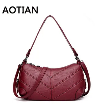 

2017 Fashion Women Bag PU Leather Messenger Bags Popular Crossbody Bags For Mother Woman Bag Shoulder Casual Tote Handbag