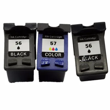 

C6656A C6657A Remanufactured Ink Cartridges For HP56 57 XL HP56 HP57 DESKJET 5850 9600 9650 9670 9680 Photosmart 100 130 145