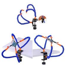 Третий ручной держатель для пайки печатных плат инструмент четыре руки помощь ручной работы мастерской помощи сварочная станция