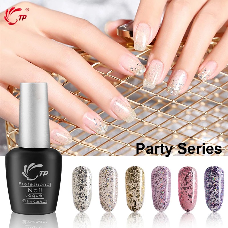 TP Gel Nail Party Series Natural Resin UV Gel System Beauty Home DIY