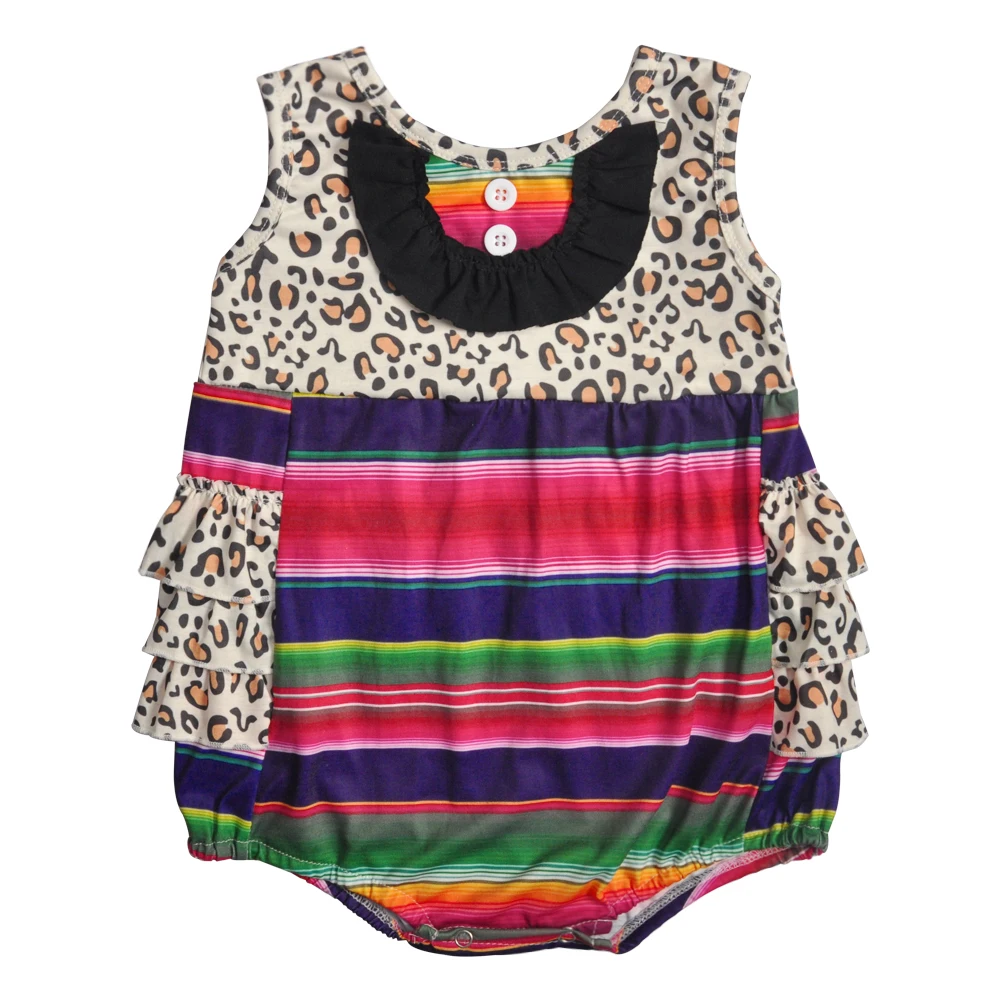 

Toddler baby bodysuit Sleeveless Kids Clothing Boutique Baby Girls Cotton body for a girl Leopard Summer bodysuit baby