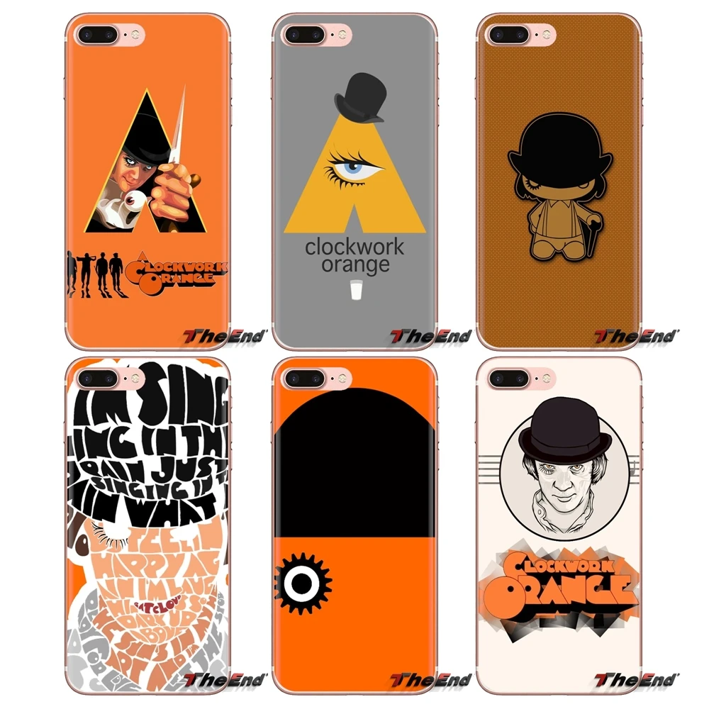 A Clockwork Orange Soft Transparent Shell Covers For Huawei G7 G8 P7 P8 P9 P10 P20 P30 Lite Mini Pro P Smart Plus 2017 2018 2019 |
