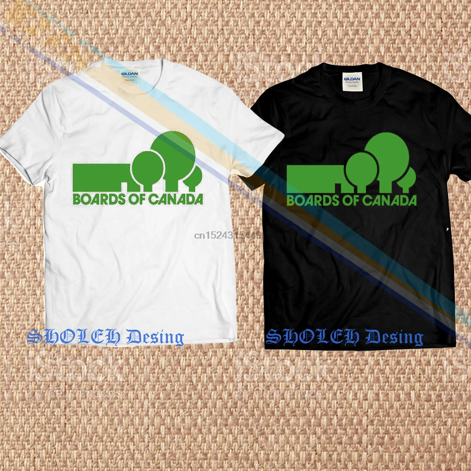 

2018 New Limited Gildan BOARDS OF CANADA Black White T-Shirt Tee S M L XL 2XL