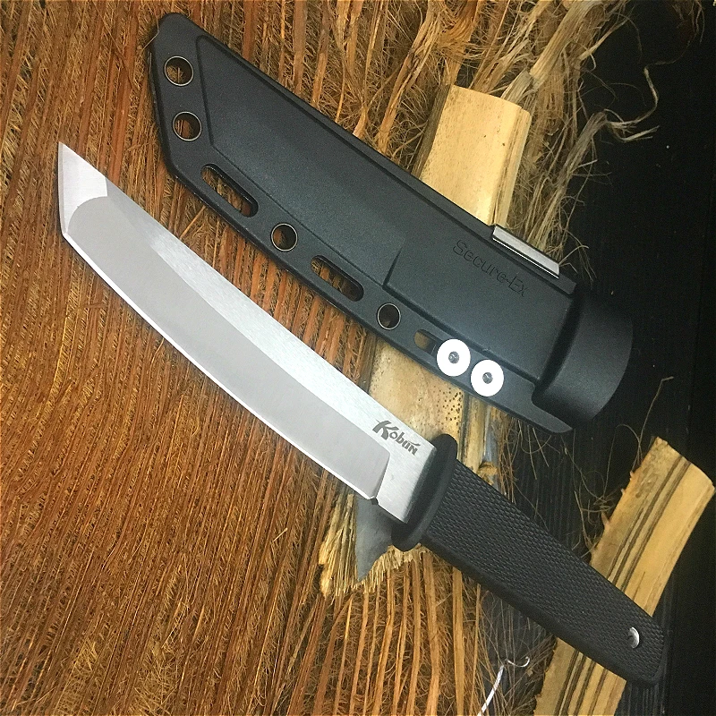 PEGASI Cold Steel ABS Ручка 58HRC охотничий нож 440C для выживания в полевых условиях