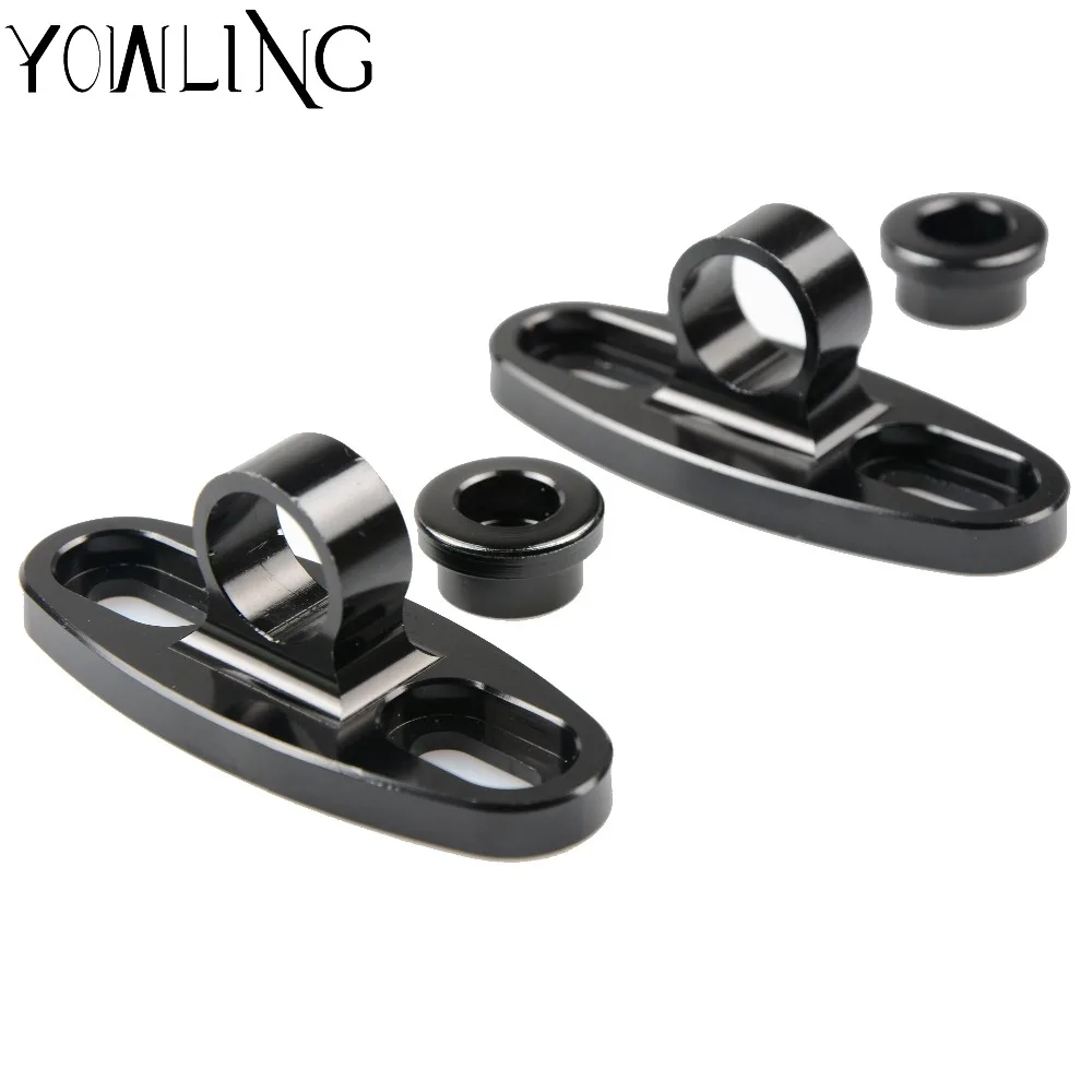 

universal available motorcycle accessories aluminum rear view mirror adapter holder black for Kawasaki yamaha honda Suzuki bmw