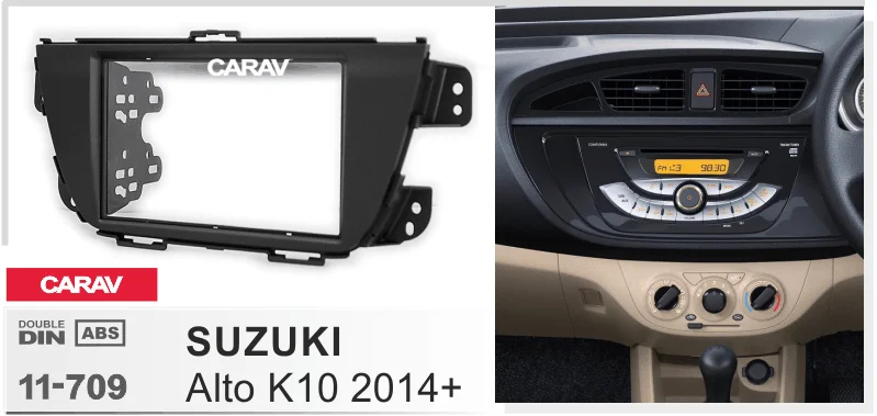 CARAV 11-709 Car Radio Installation Trim Fascia Panel