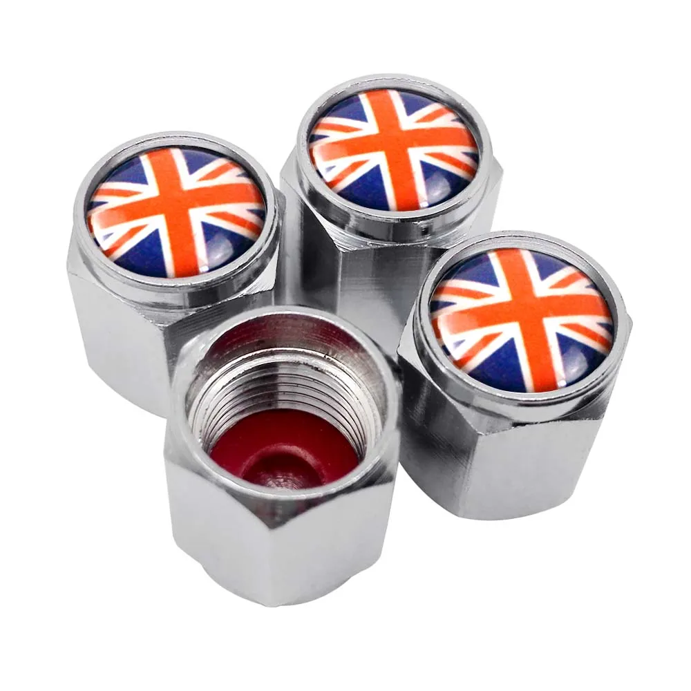 Украшение автомобиля крышка клапана заглушки для Britishi логотип американского