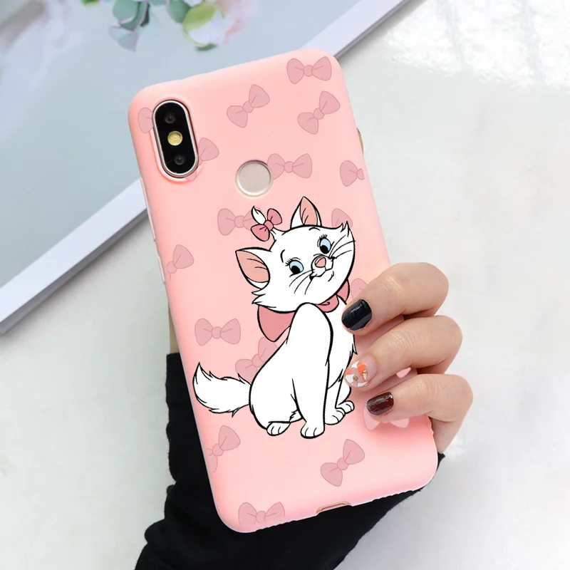 Силиконовые чехлы Marie Cat для Xiaomi mi 8 Lite A2 A1 5X6X9 SE для Red mi K20 4A 5 Plus 6A 7 Note 4X 5A 6 7 Pro S2 Мягкий ТПУ чехол - Цвет: hdjmao