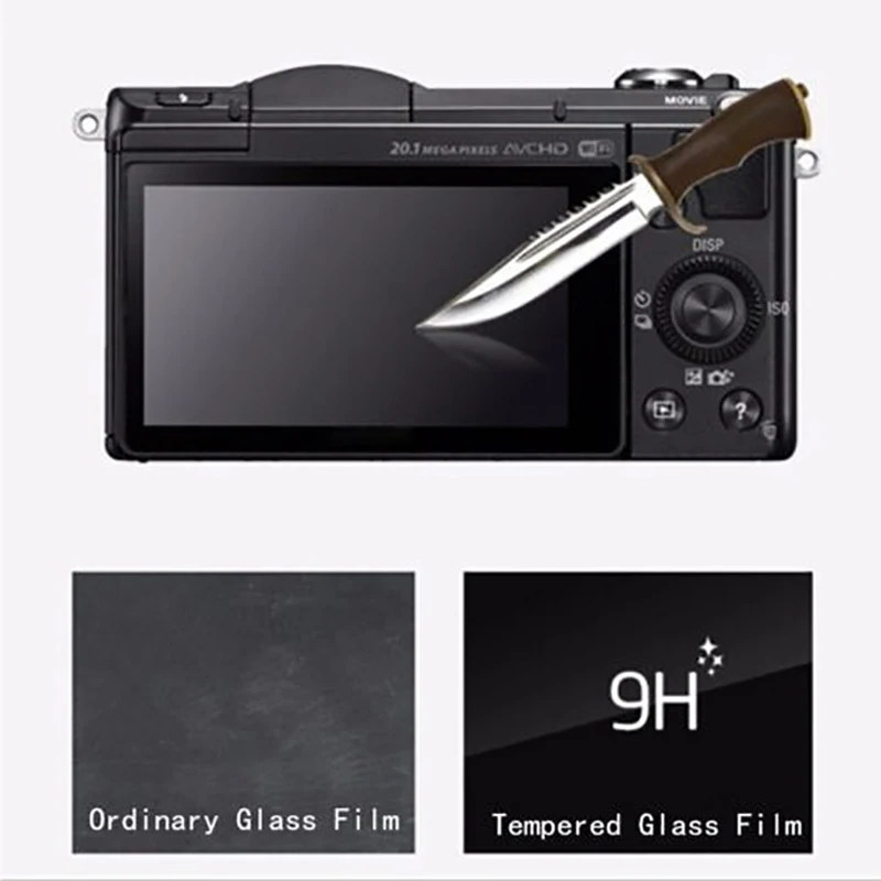Cleartempered Стекло защитное покрытие ЖК экрана пленка для Альфа A6000 A6300 A6500 цифровой