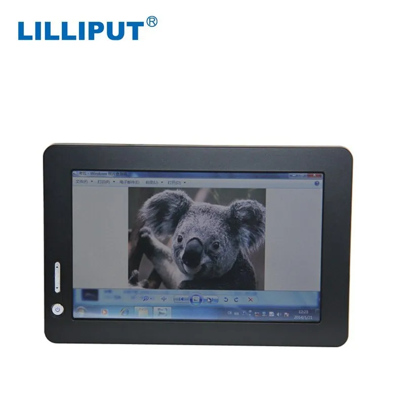 СВЕТОДИОДНЫЙ монитор Lilliput 7 дюймов TFT USB Встроенный колонки с разъемом не VGA вход