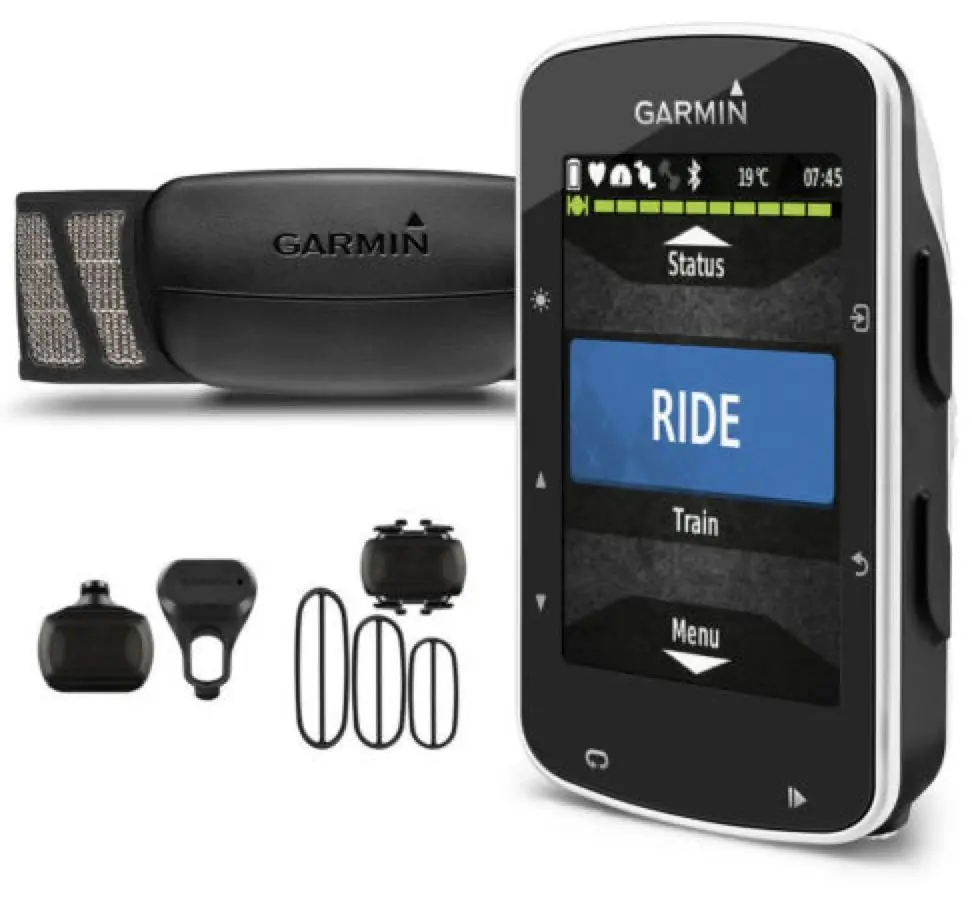 Garmin edge 520 дорожный MTB велосипедный компьютер + скорость и частота вращения HRM ANT