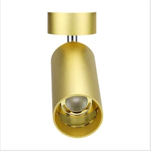 200-240Vac Золотой корпус 5 Вт 7 Вт 10 Вт 12 Вт Brigelux led 2700 к 3000 К 4000 к 6000 К фоновая настенная живопись Светодиодный точечный потолочный светильник