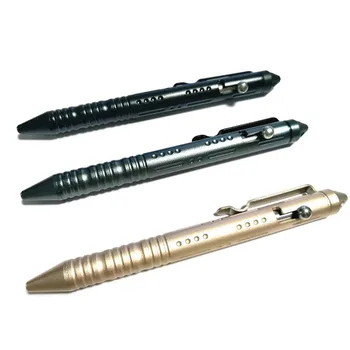

EDC Tungsten Head Tactical Pen Self-defense Portable Pen Outdoor Sign Tactical Pen With Gift Box Aluminum Alloy Camping Gear Kit