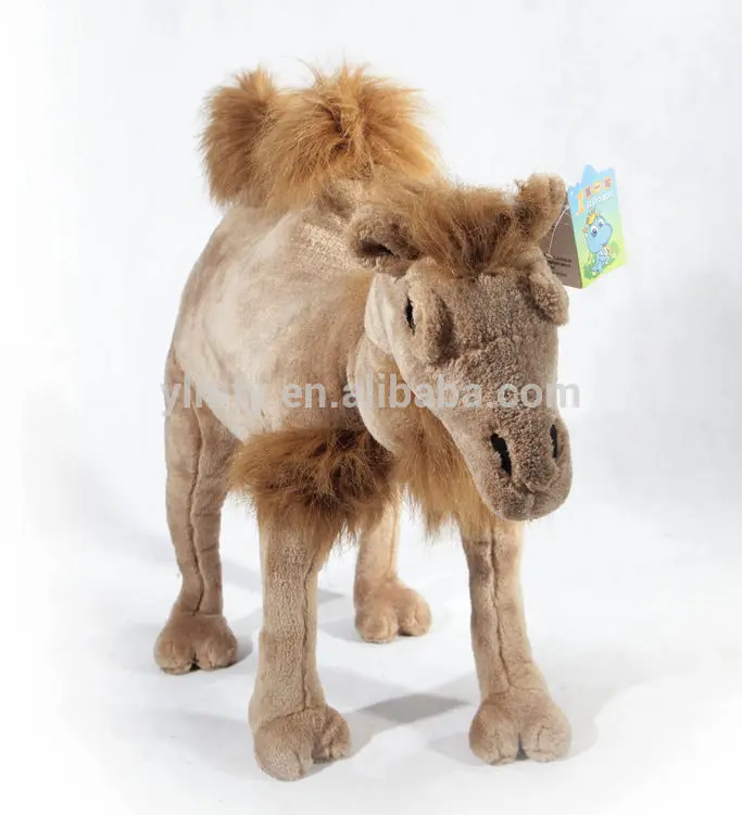 

2020 lifelike camel High quality cute and lifelike stuffed plush brown camel toy