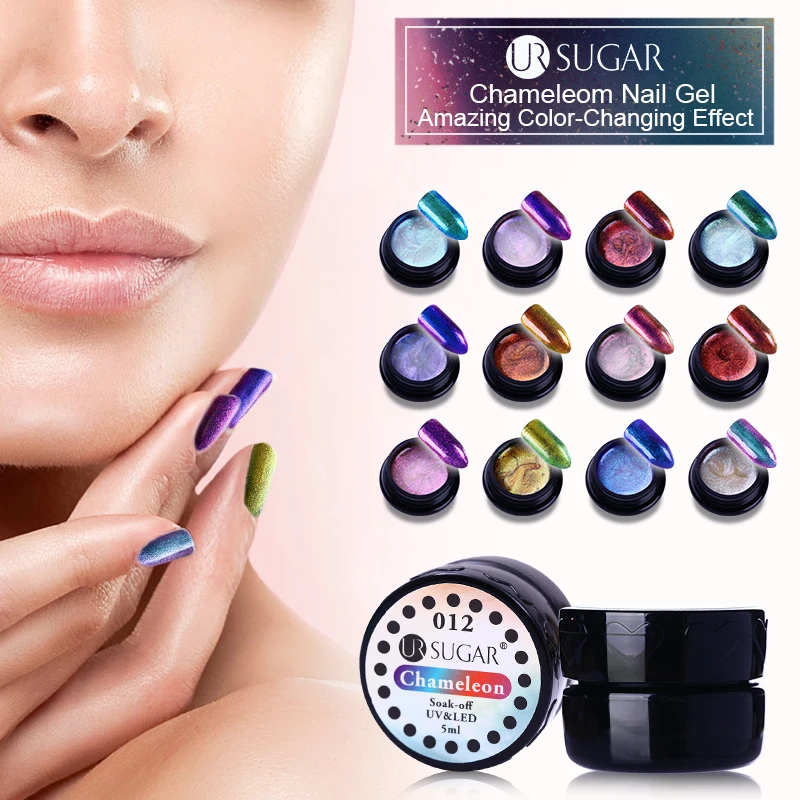 

UR SUGAR Chameleon Nail Gel Polish 5ml UV Gel Lacquer Design For Nail Art Gel Varnish Soak Off LED Color Manicure Gel