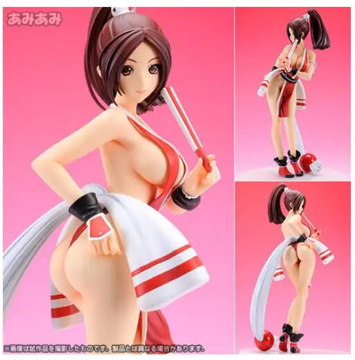 

Sexy Girl The King Of Fighters XIII KOF13 Mai Shiranui PVC Action Figure Collection Model Toy 27cm SG62