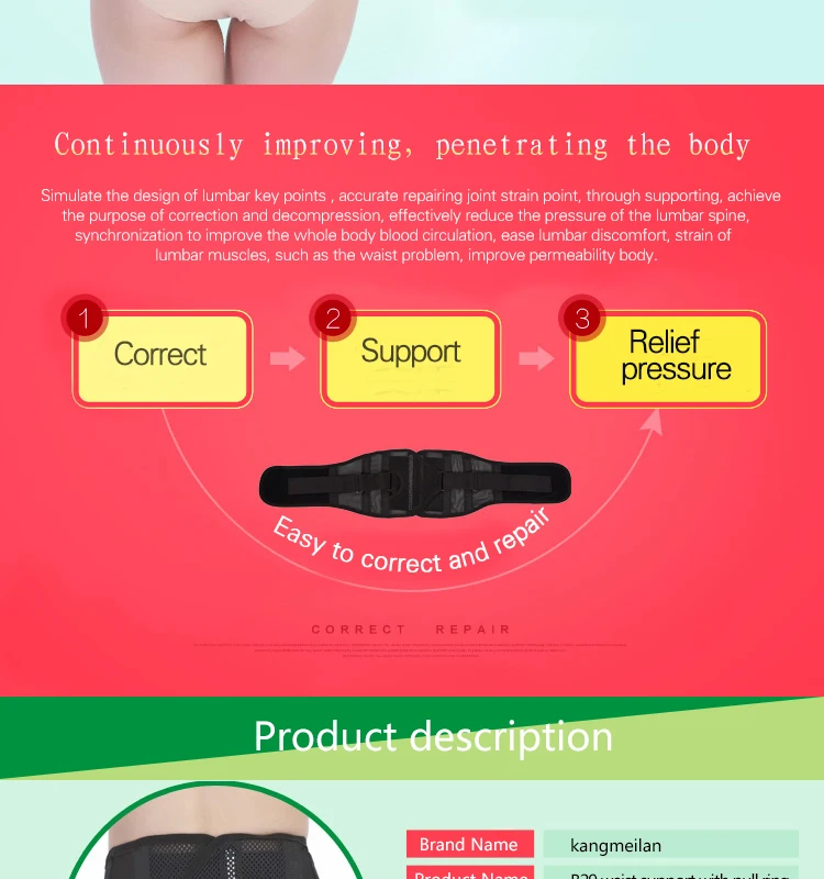 Черный уменьшитель талии, живота Пояс для похудения Пояс Бандаж Body Shaper Обёрточная бумага Вес потери сжигания лишних калорий упражнения для