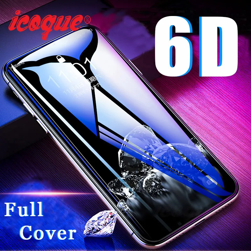 Защитное стекло 6D для Oneplus 8 7T 7 Pro 6t 5 оригинальное закаленное Oneplus8 One Plus 6 5t|Защитные