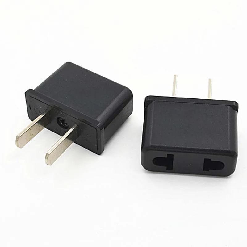 10pcs New Arrival Top Quality AU/EU to US AC Power Plug Travel Converter Adapter Mexico Brazil
