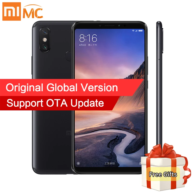 original xiaomi mi tv box 3 smart 4k ultra hd 2g 8g android 8 0 globalna wersja xiao mi mi max 3 4 gb 64 gb smartphone 6 9 1080 p