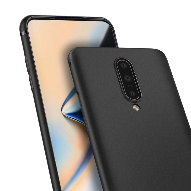 Матовый чехол для oneplus 7 pro Чехол oneplue 7 силиконовый чехол черный мягкий Mofi ультра тонкий защитный чехол oneplus 7 Pro