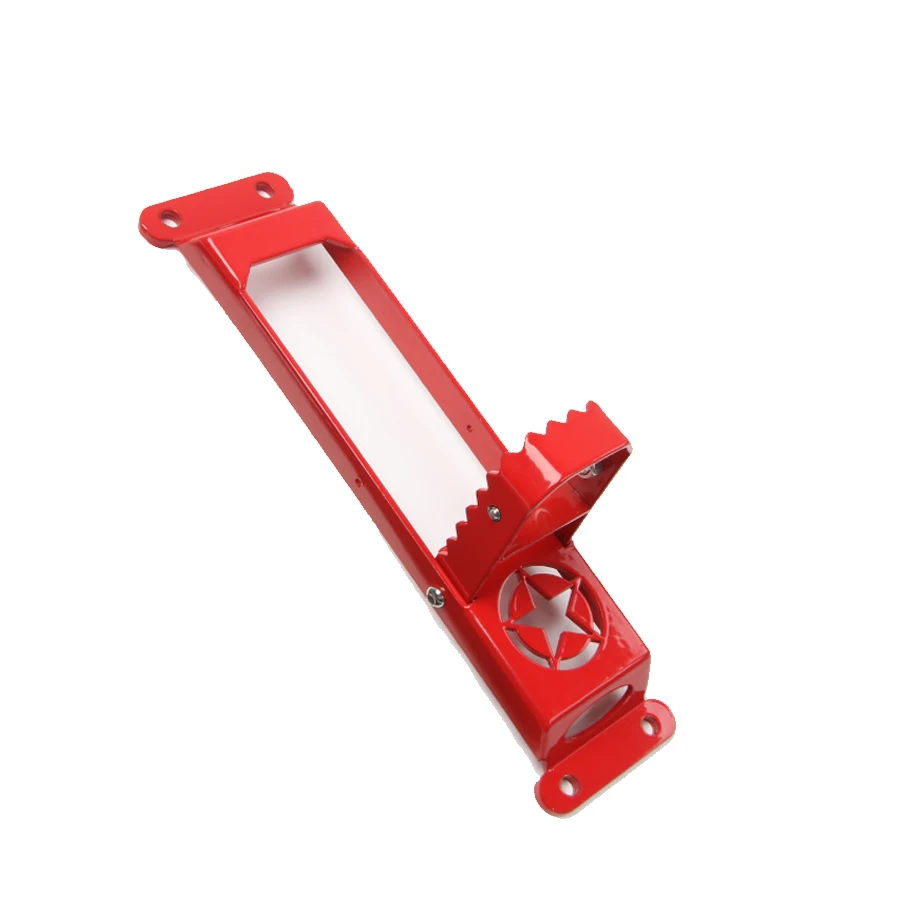 YCCPAUTO Pedal de pie de coche soporte de clavija accesorios de acero sólido para Jeep Wrangler JK 2007-2017 Exterior de estilo de coche piezas de estilo de la estrella