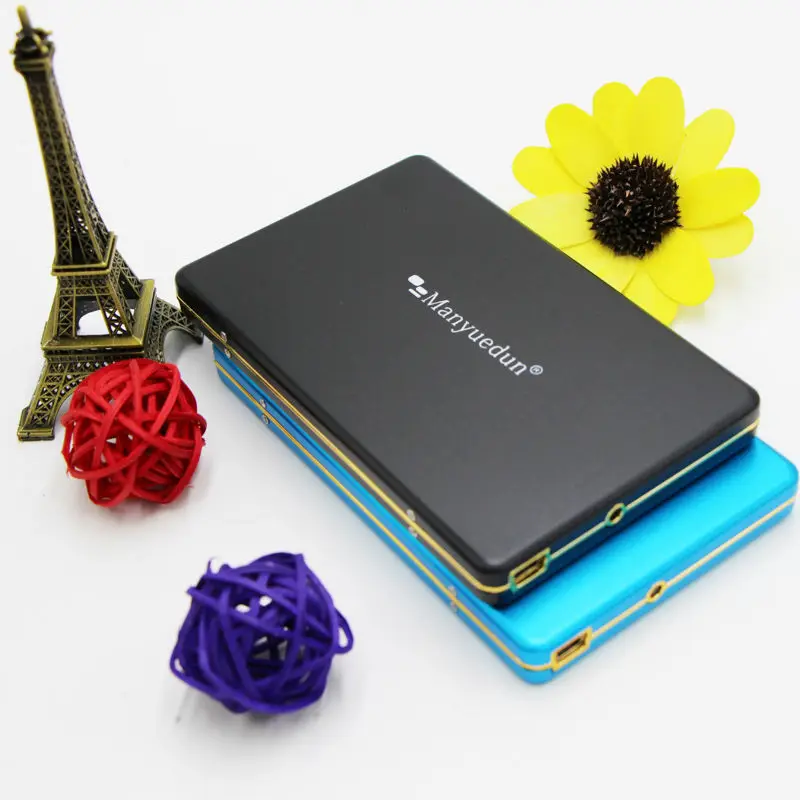 free delivery 2.5 "mobile phone original community usb2.0 external hard drive hdd storage disk plug and play on sale/120G the fastest external hard drive