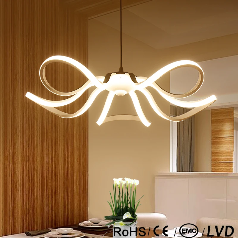 

LICAN Dia550mm Minimalism DIY Hanging Modern Led Pendant Lights For Dining Room Bar suspension luminaire suspend Lamp Fixtures
