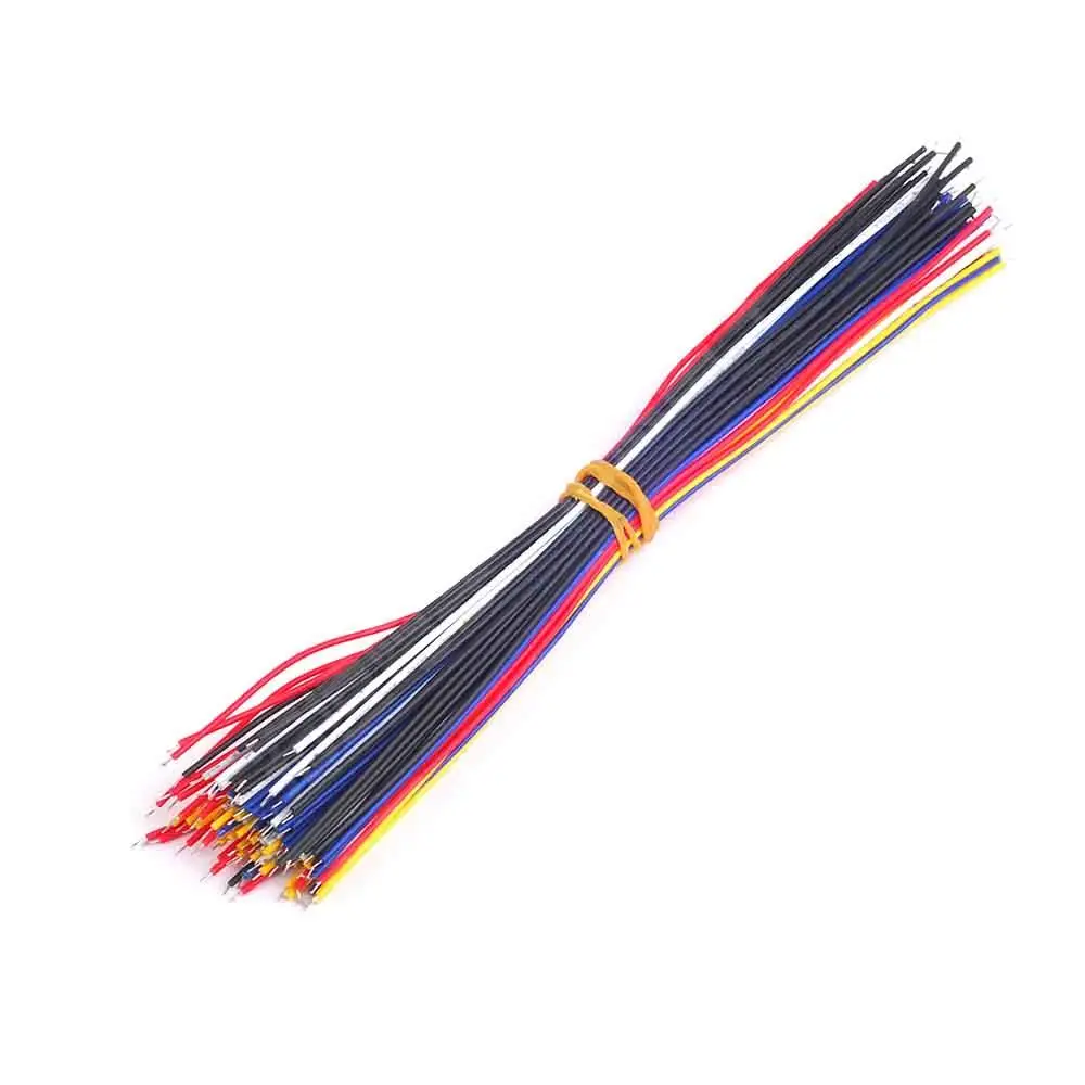 

100PCS Double Tin Wire 20cm long 5 kinds of Color of each 20pcs