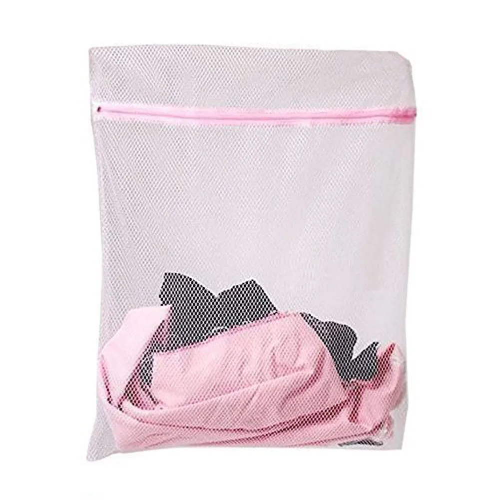 

5x Convenient Practical Bra Clothes Wash Laundry Lingerie Mesh Net Wash organizer Bag 50X40CM