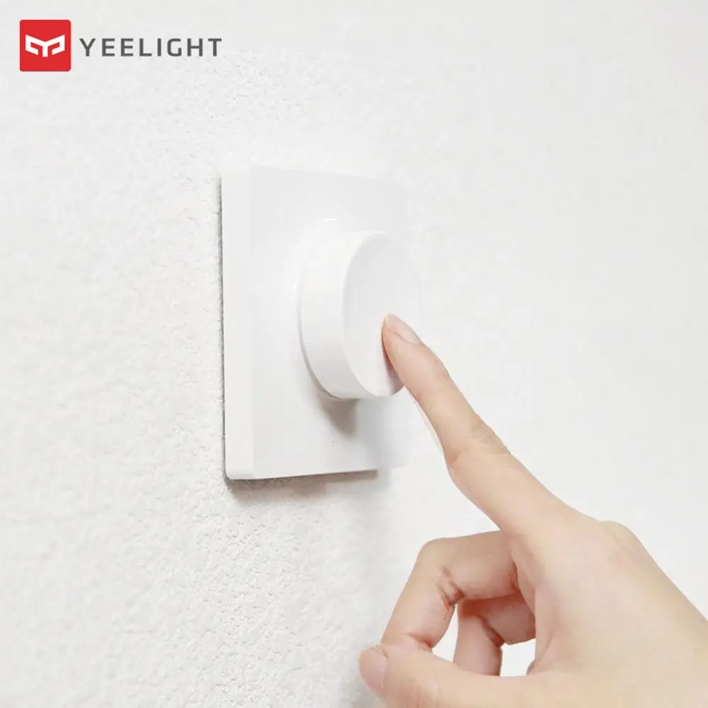 Acheter Nouveau Xiaomi Yeelight Smart Dimmable interrupteur mural interrupteur sans fil pour yeelight plafonnier lampe suspendue télécommande