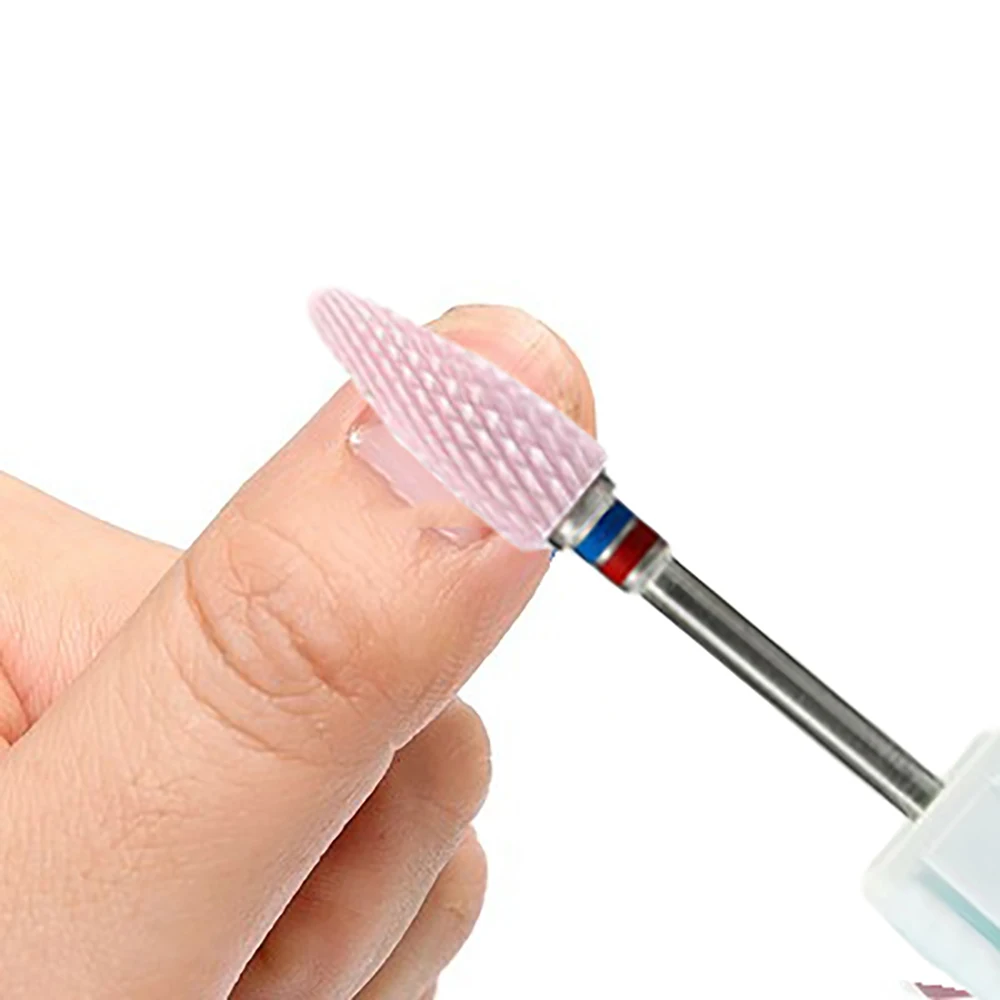 1 шт. электрическая фреза для ногтей керамическая фреза машина для удаления головки для удаления кутикул для маникюра полировка заусениц