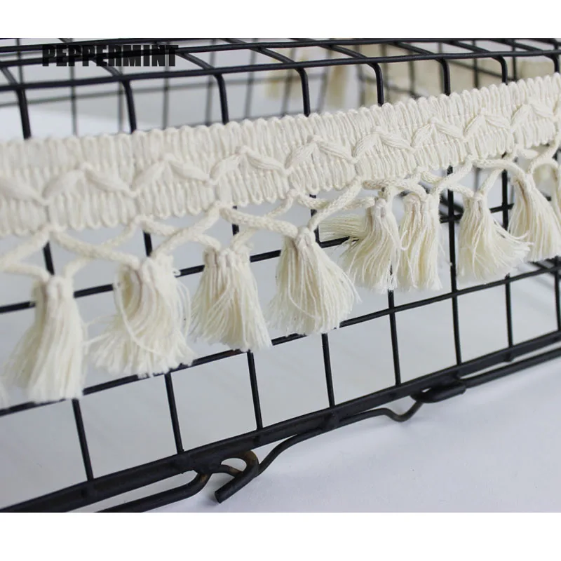 1 ярд хлопок макраме бахрома кружева 5,5 см прямая качественная отделка с кисточками одежда швейная ткань материал DIY аксессуары ручной работы