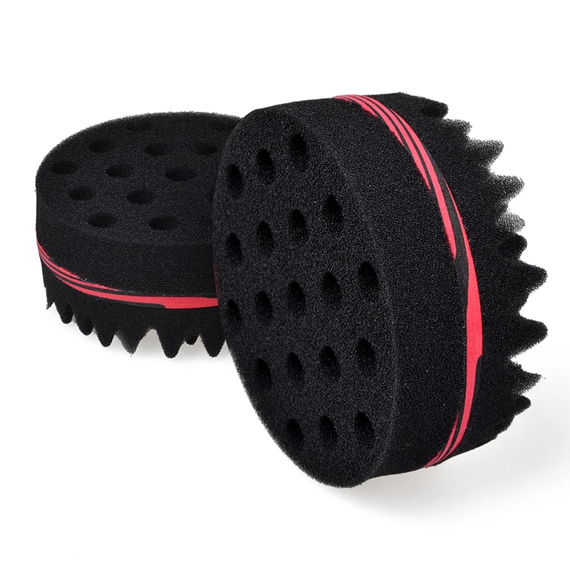 ARSTYMagic twist hair brush sponge, Hair curl sponge brush for natural
