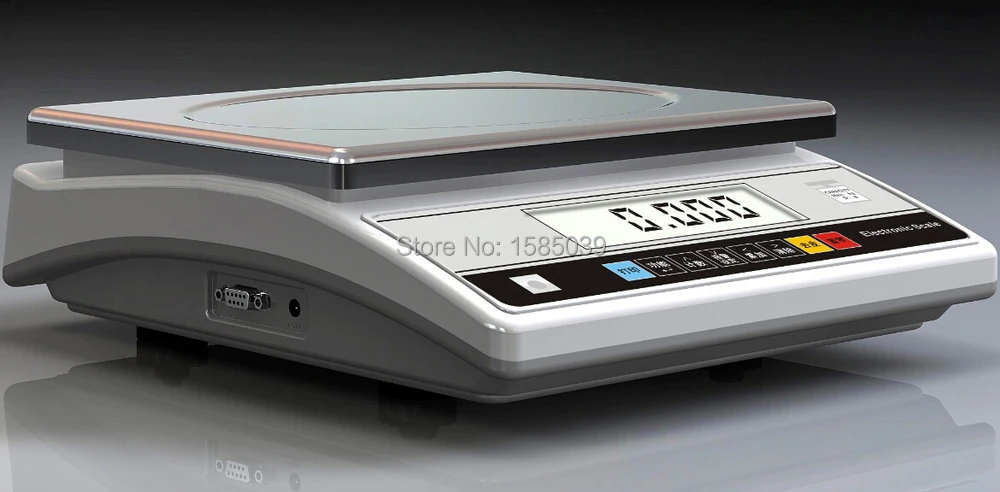 Прецизионные электронные весы масштаб 30 кг х 1 г 419WA RS232 принт промышленные весы цифровые кухонные весы